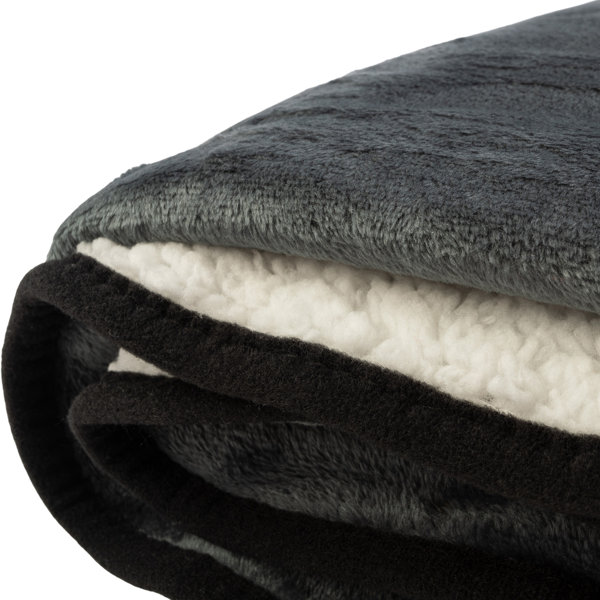 Stalwart 12V Heated Car Blanket Portable Electric Travel Blanket for